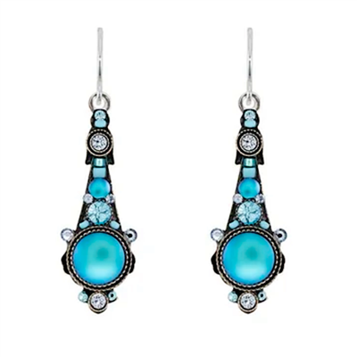 Firefly Drop Earrings-Moonlight Collection-Light Blue
