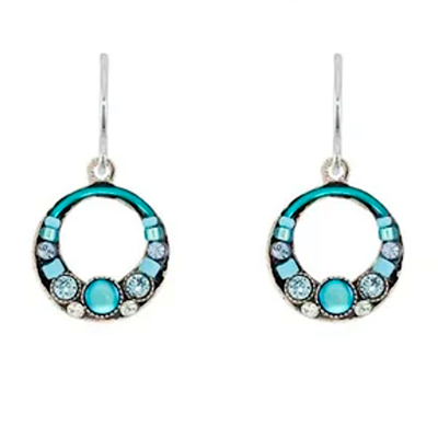 Firefly Drop Earrings-Moonlight Collection-Light Blue