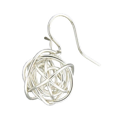 Sterling Silver "Ball of Fun" Earrings