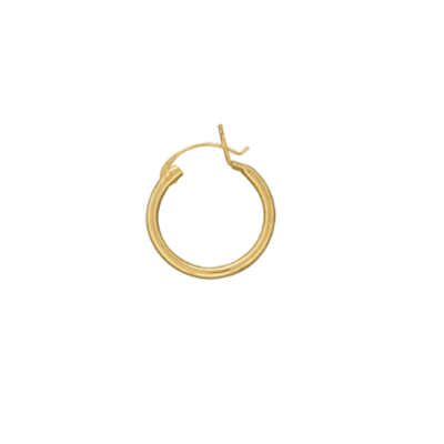 Hinged Hoop- Gold Filled