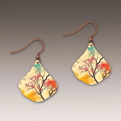 Painterâ€™s Tree  Earrings