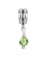 1/2 price-Chamilia Bead-August Birthstone Dangle-Retired