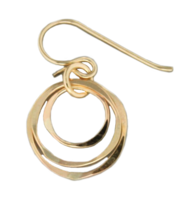 Gold Filled "Echo Link" Earrings