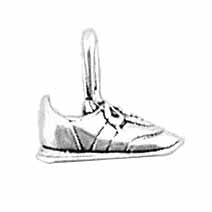 Sterling Silver Charm-Tennis Shoe