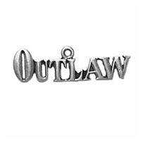 Sterling Silver Charm-Outlaw
