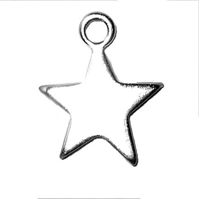 Sterling Silver Charm-Star