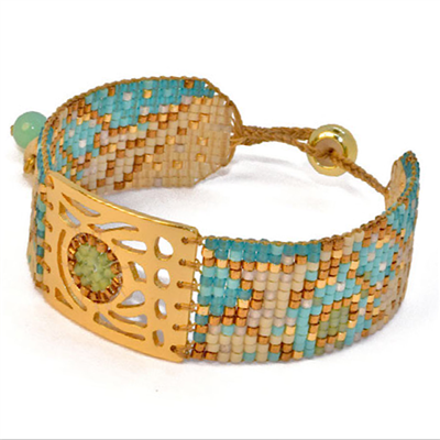 â€œButterflyâ€ Beaded Bracelet