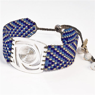 â€œTwistâ€ Beaded Bracelet