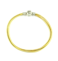 Original CHAMILIA Bracelet-Saffron Leather 7.5 Inches