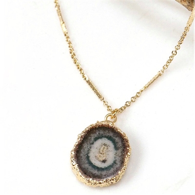 Stalactite Gold Necklace