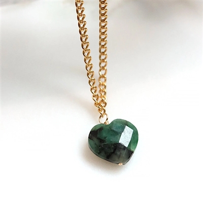 Emerald â€œAdoreâ€ Necklace