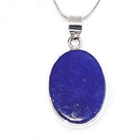 Sterling Silver Pendant- Lapis Lazuli