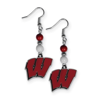 University of Wisconsin- Dangle Earrings