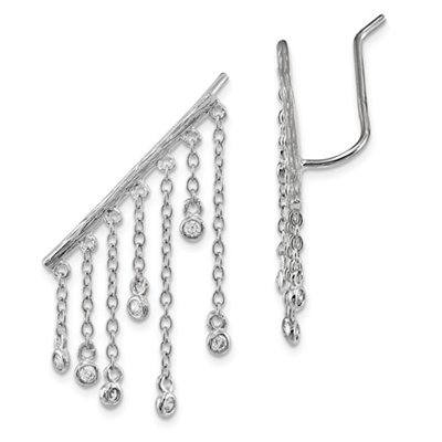 Sterling Silver Ear Climbers