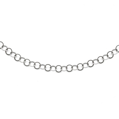 Stainless Steel Fancy Link Chain- 36"