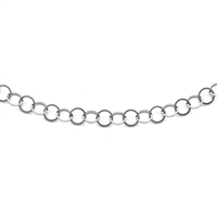 Stainless Steel Fancy Link Chain- 36"