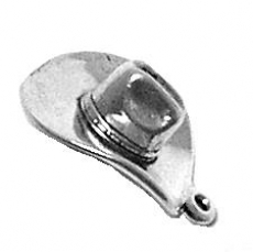 Sterling Silver Charm-Cowboy Hat