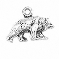 Sterling Silver Charm-Small Bear