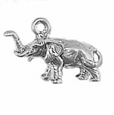 Sterling Silver Charm-Small Elephant