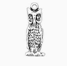 Sterling Silver Charm- Owl