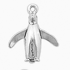 Sterling Silver Charm-Penguin