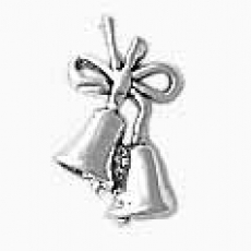 Sterling Silver Charm-Wedding Bells