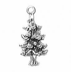 Sterling Silver Charm-Pine Tree