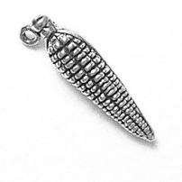 Sterling Silver Charm-Ear of Corn