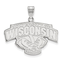 University of Wisconsin-  Bucky Badger Pendant- Large