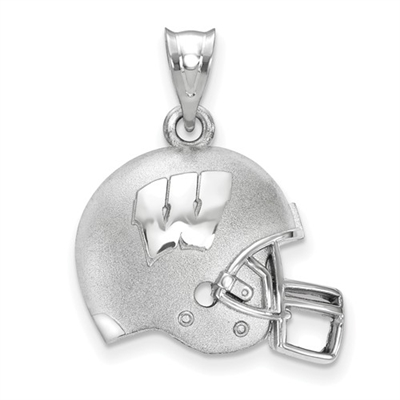 University of Wisconsin-  3D Football Helmet Pendant