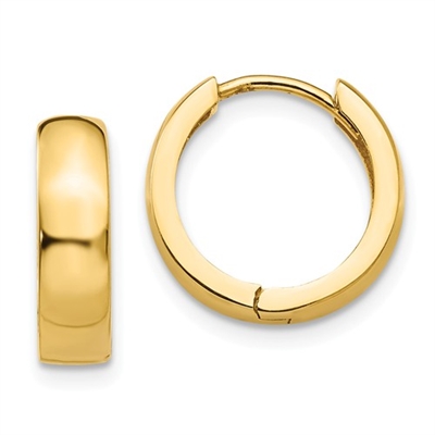 14k Gold "Huggie" Earrings