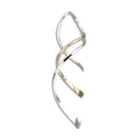 Sterling Silver & Gold Fill "Mini Spiral" Earrings