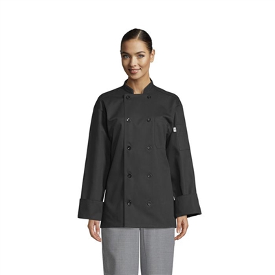 Uncommon Thread 0402-01 - Classic Chef Coat Black