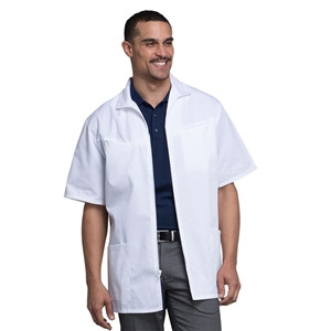 Cherokee 1373 - Med-Man Men's Zip Front 32" Lab Coat