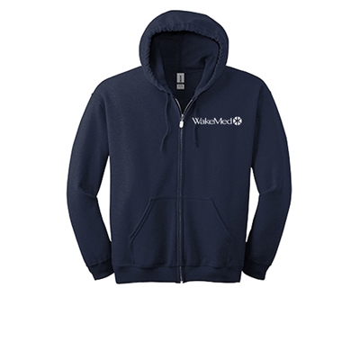 H - 18600 - Gildan - Unisex Heavy Blend Full Zip Hooded Sweatshirt for WakeMed