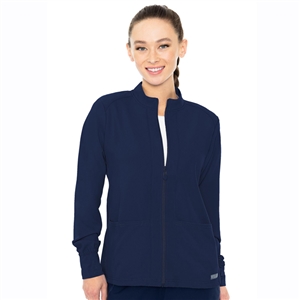 MedCouture 2660 - INSIGHT Front Pocket Warm Up Scrub Jacket