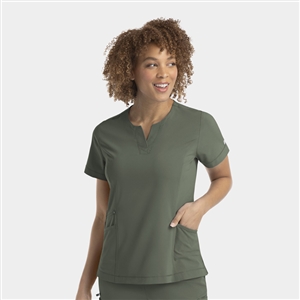 IRG EPIC - 4802 - Women's Notched Neck 3 Pocket Scrub Top