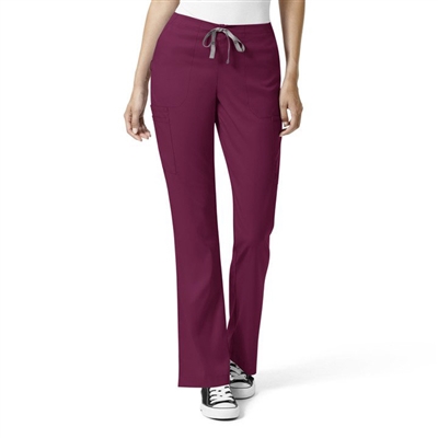 WonderWink PRO 5319 - Women's Moderate Flare Leg Cargo Pant