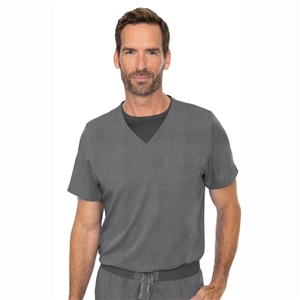 MedCouture 7478 - RothWear Men's Cadence Solid Scrub Top