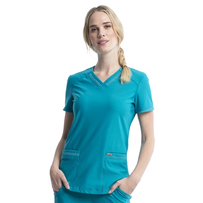 FORM by Cherokee -  V-Neck Scrub Top