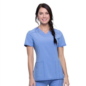 Cherokee CK865A - Infinity Women's V-Neck Solid Scrub Top