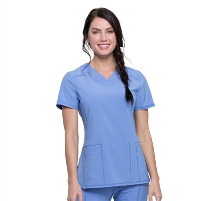 Cherokee CK865A - Infinity Women's V-Neck Solid Scrub Top