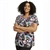 Dickies DK616 - Women's V-Neck Print Scrub Top