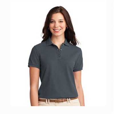 1B - L500 - Port Authority Silk Touch Polo - Ladies for WUNC