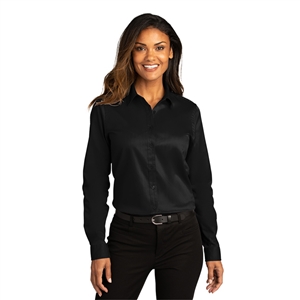 1C - LW808 - Port Authority Long Sleeve Oxford Shirt - Ladies for WUNC