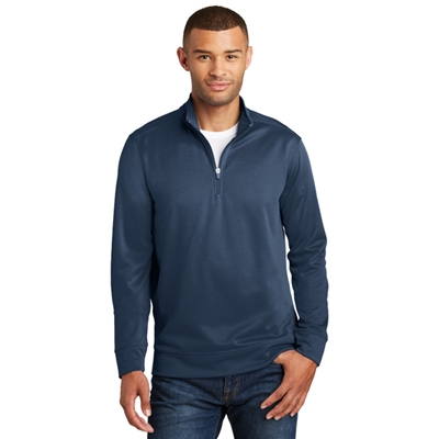 PC590Q - Port & Company - Men's 1/4-Zip Pullover Sweatshirt for WUNC