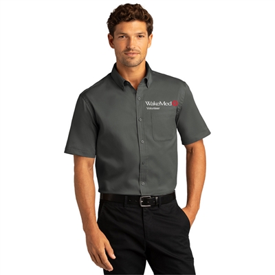 1D - W809 - Port Authority Short Sleeve Oxford Shirt - Men's for WAKEMED