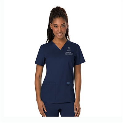 Cherokee Revolution WW620 - Women's V-Neck Top for CFCC Pharmacy Technology Program