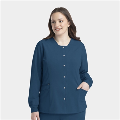 IRG EPIC - 4811 - Women's Snap Front 3 Pocket Scrub Jacket