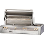 ALFRESCO 56" Built-in Grill with Rot and Side Burner (ALXE-56)